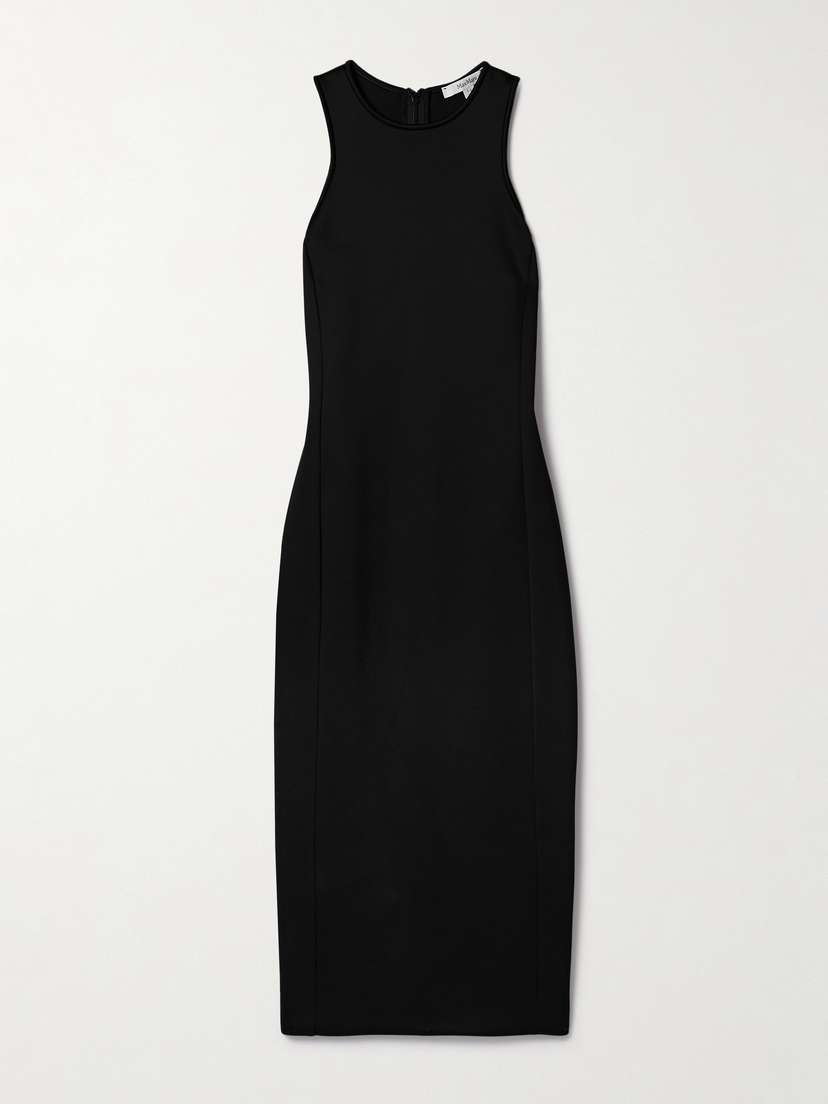 Max Mara Vetta Woven Midi Dress