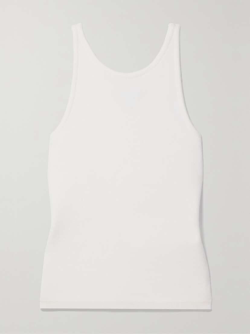 Max Mara — Alfeo stretch wool-blend tank