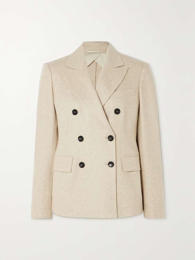 Max Mara — Calata double-breasted cashmere blazer