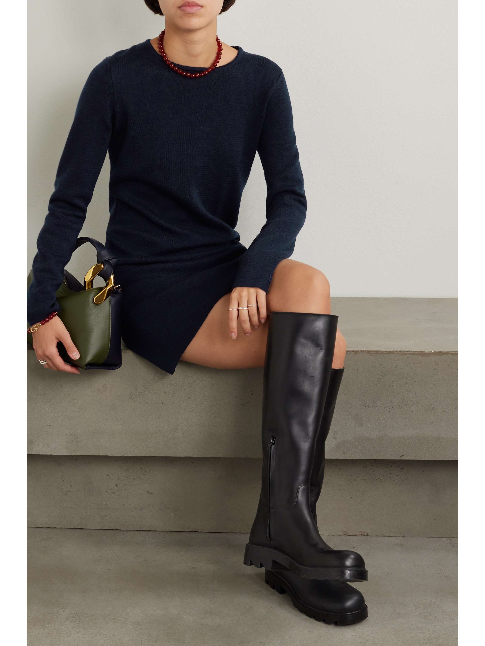 MAX MARA Eridani wool mini dress NET A PORTER