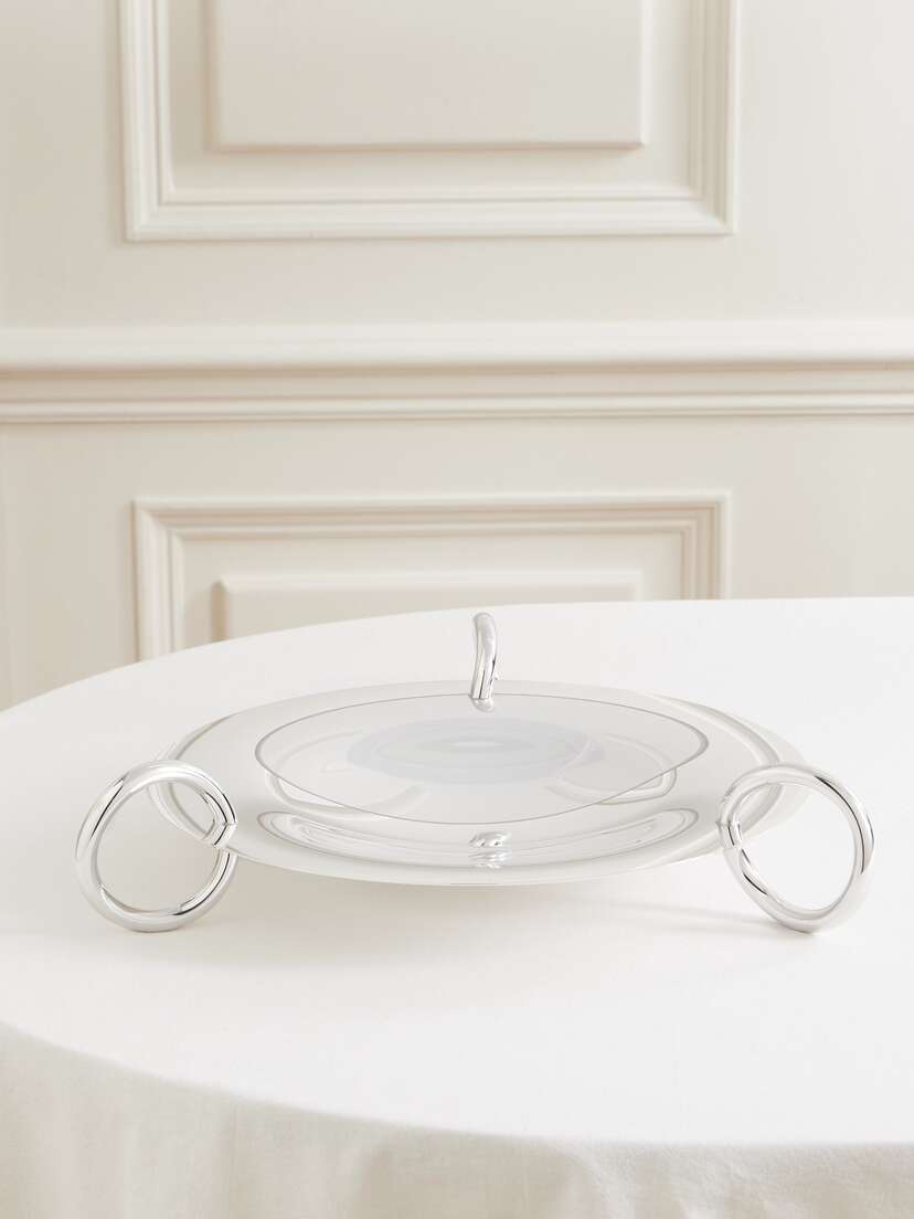 Christofle Vertigo Silver-plated Bowl