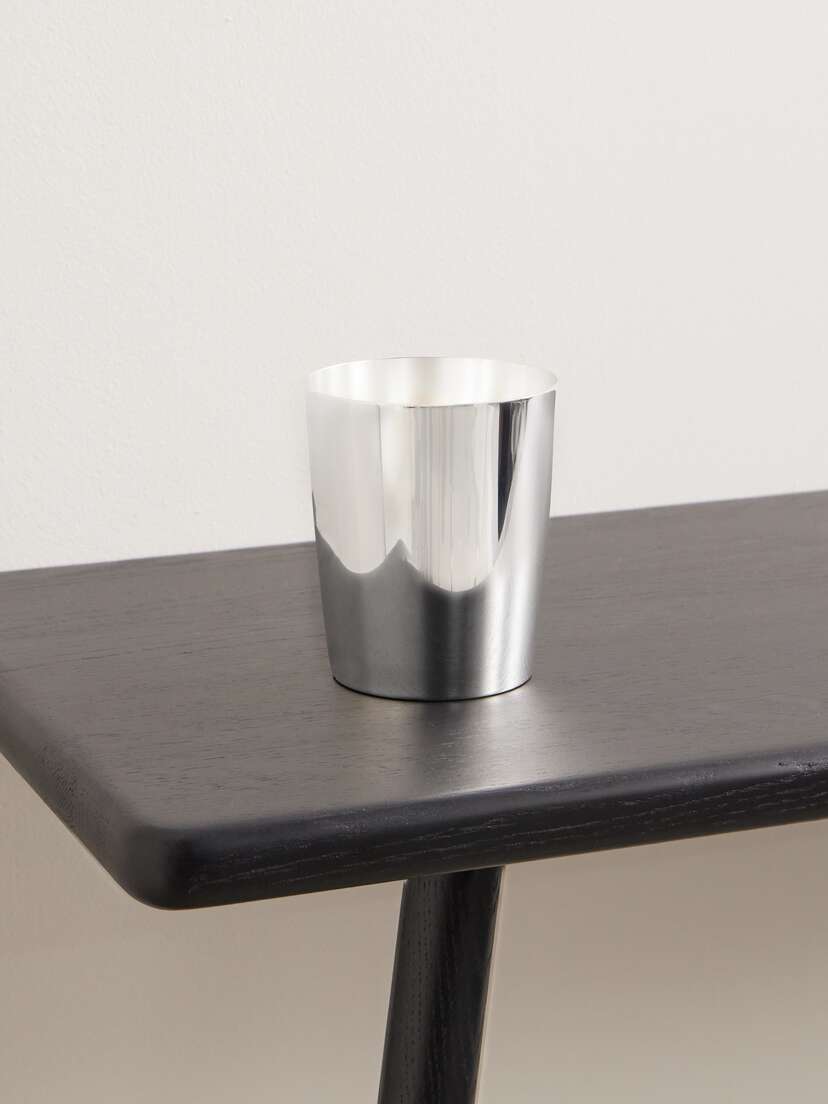 Christofle Uni Silver-plated Pencil Pot