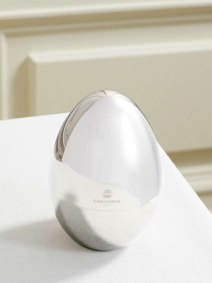 Christofle Mood Coffee Set Of Six Silver-plated Espresso Spoons With Chest