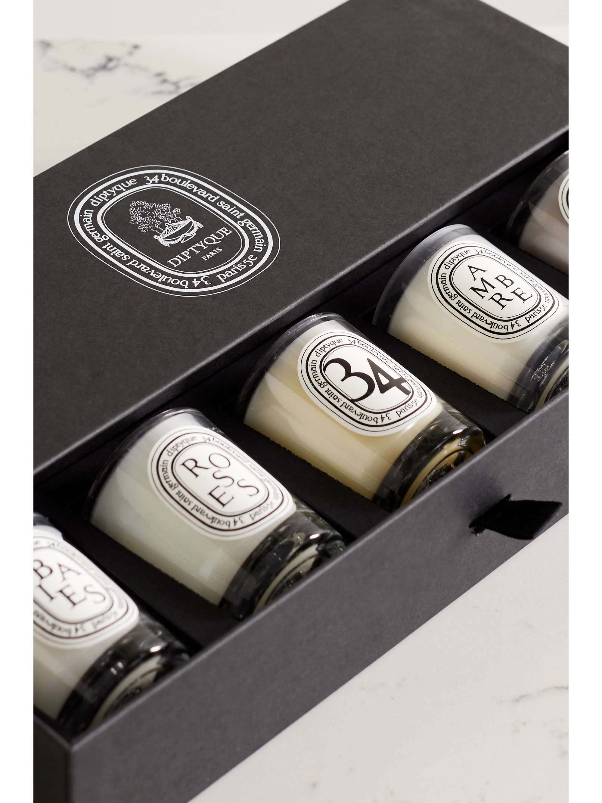 DIPTYQUE Set of five scented candles, 5 x 35g NETAPORTER