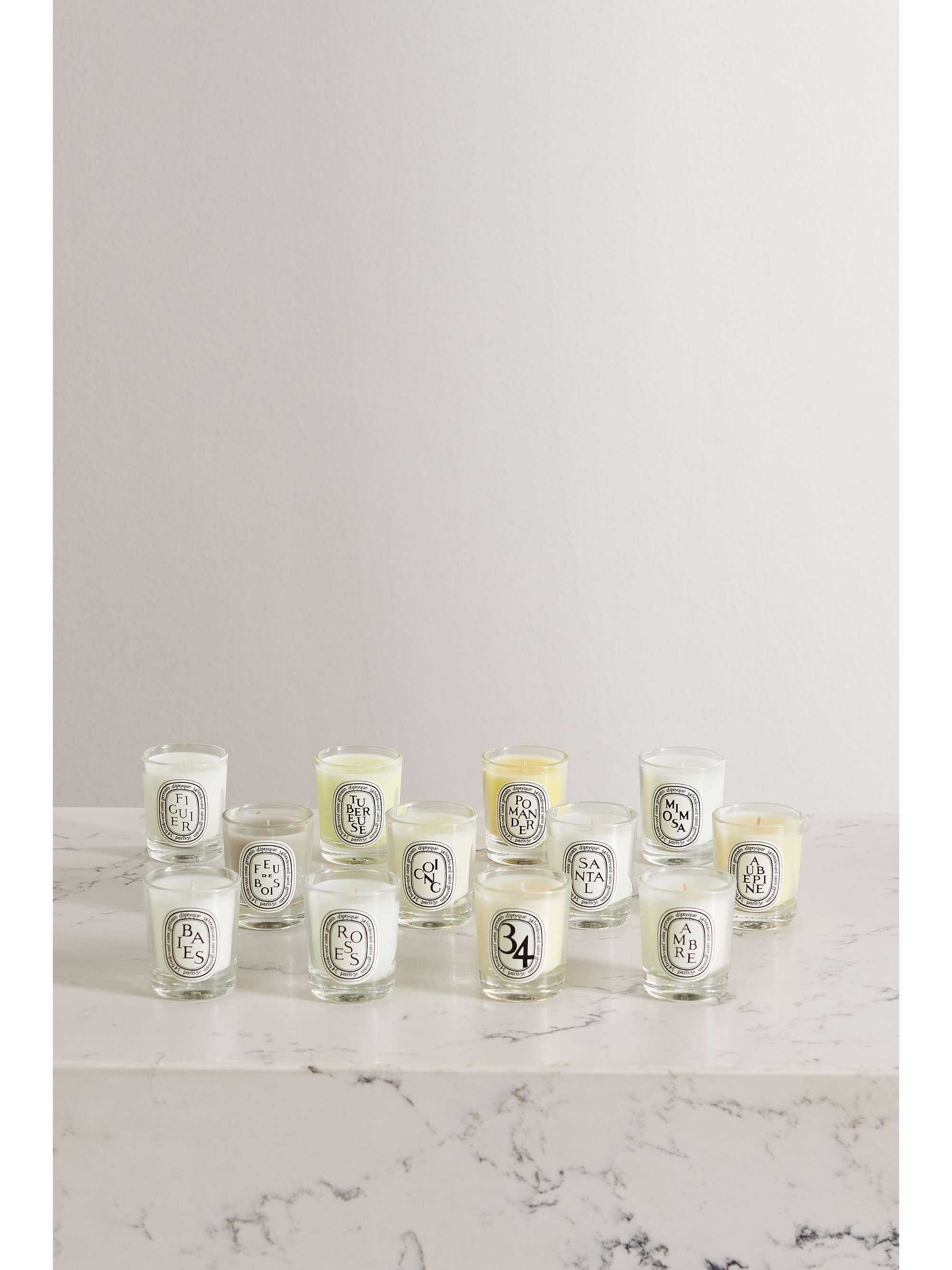 DIPTYQUE Set of 12 scented candles, 12 x 35g NETAPORTER