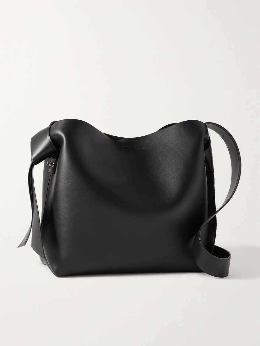 Acne Studios Musubi Midi Knotted Leather Shoulder Bag