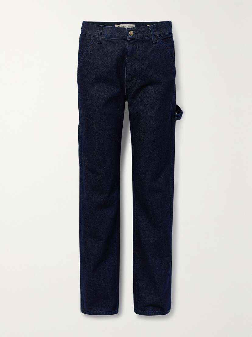Nili Lotan Calvin Carpenter High-rise Straight-leg Jeans