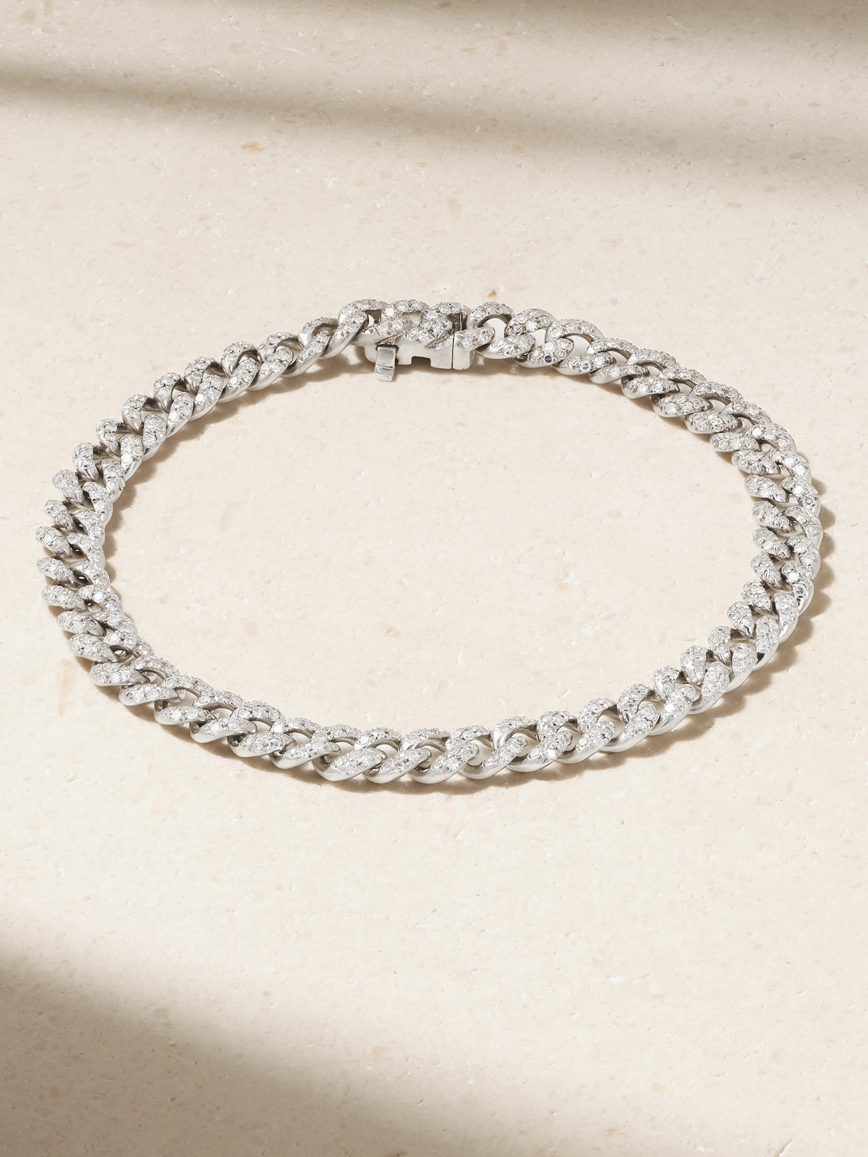 SHAY - 18-karat White Gold Diamond Bracelet - One size