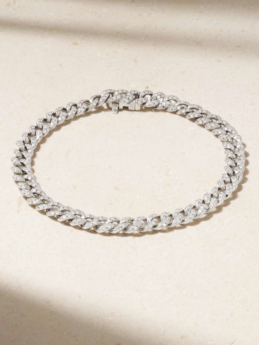 SHAY 18-karat White Gold Diamond Bracelet