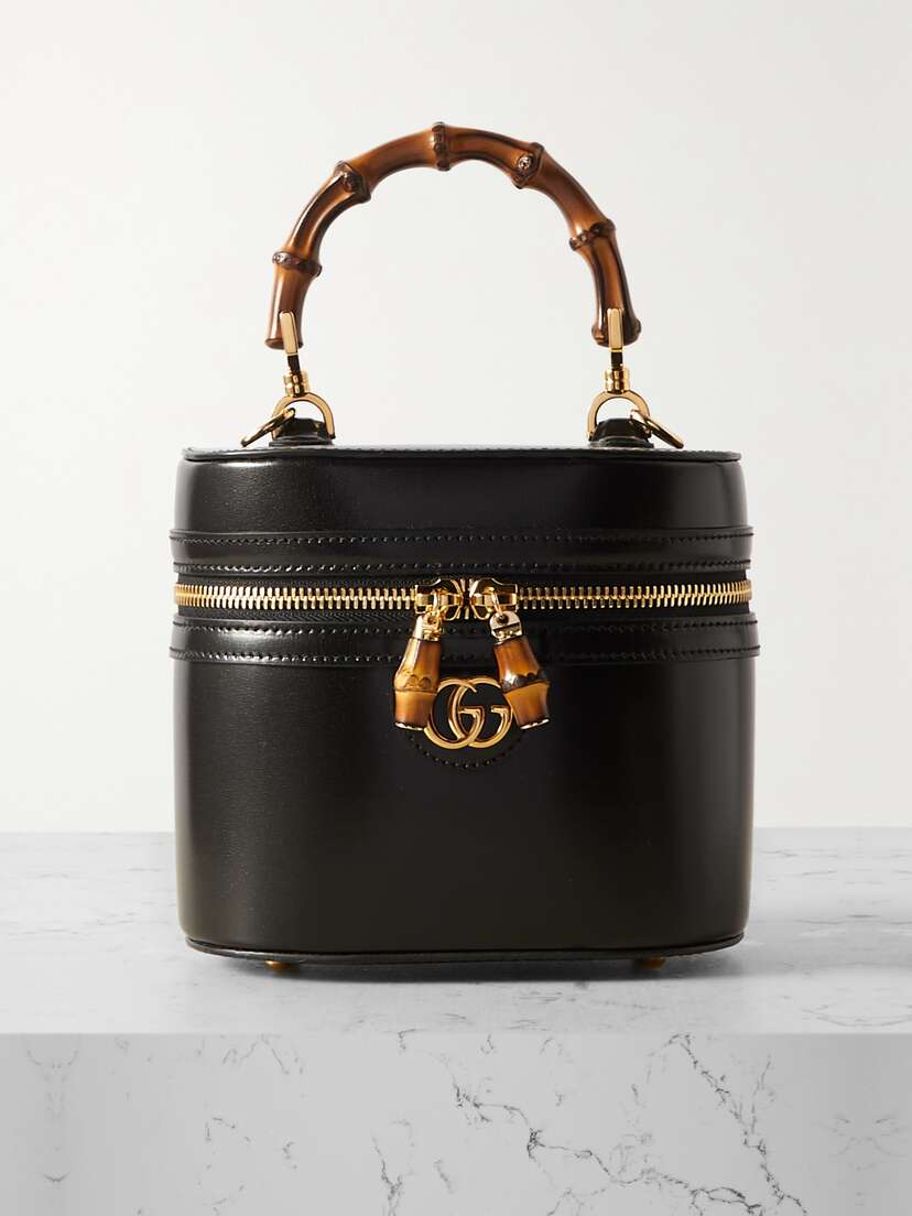 Gucci Bamboo Mini Leather Tote
