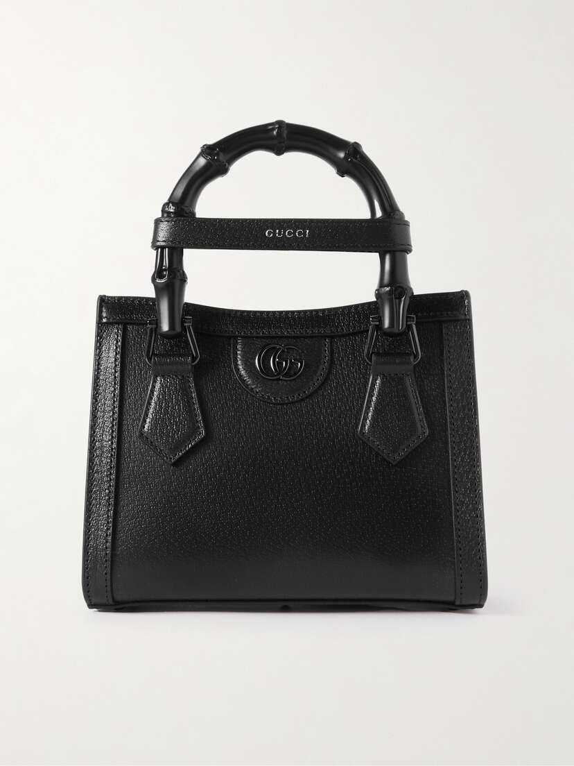 Gucci Diana Mini Textured-leather Tote