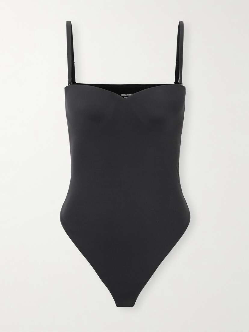 Skims Thong Bodysuit - Onyx