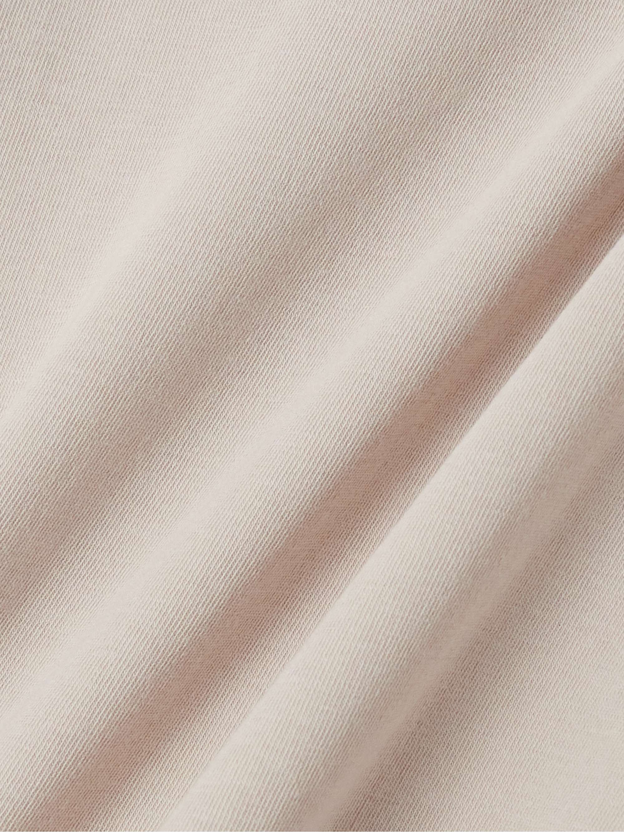 SKIMS New Vintage Cropped Raglan Tshirt Stone NETAPORTER