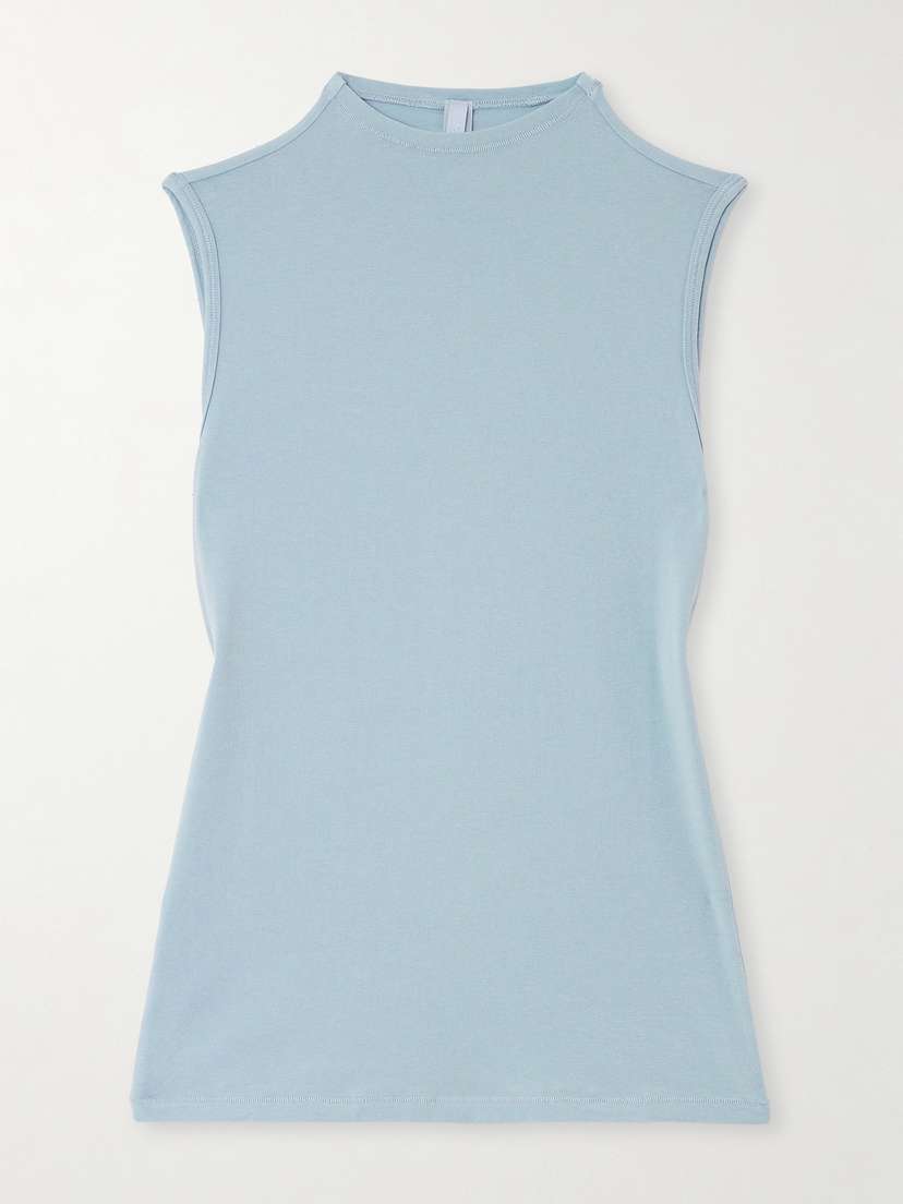 Skims New Vintage Sleeveless Tank - Denim