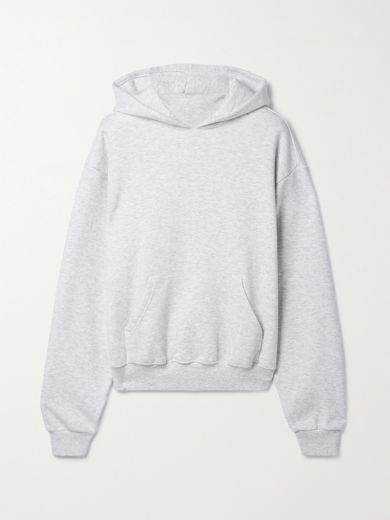 SKIMS COTTON-BLEND JERSEY HOODIE