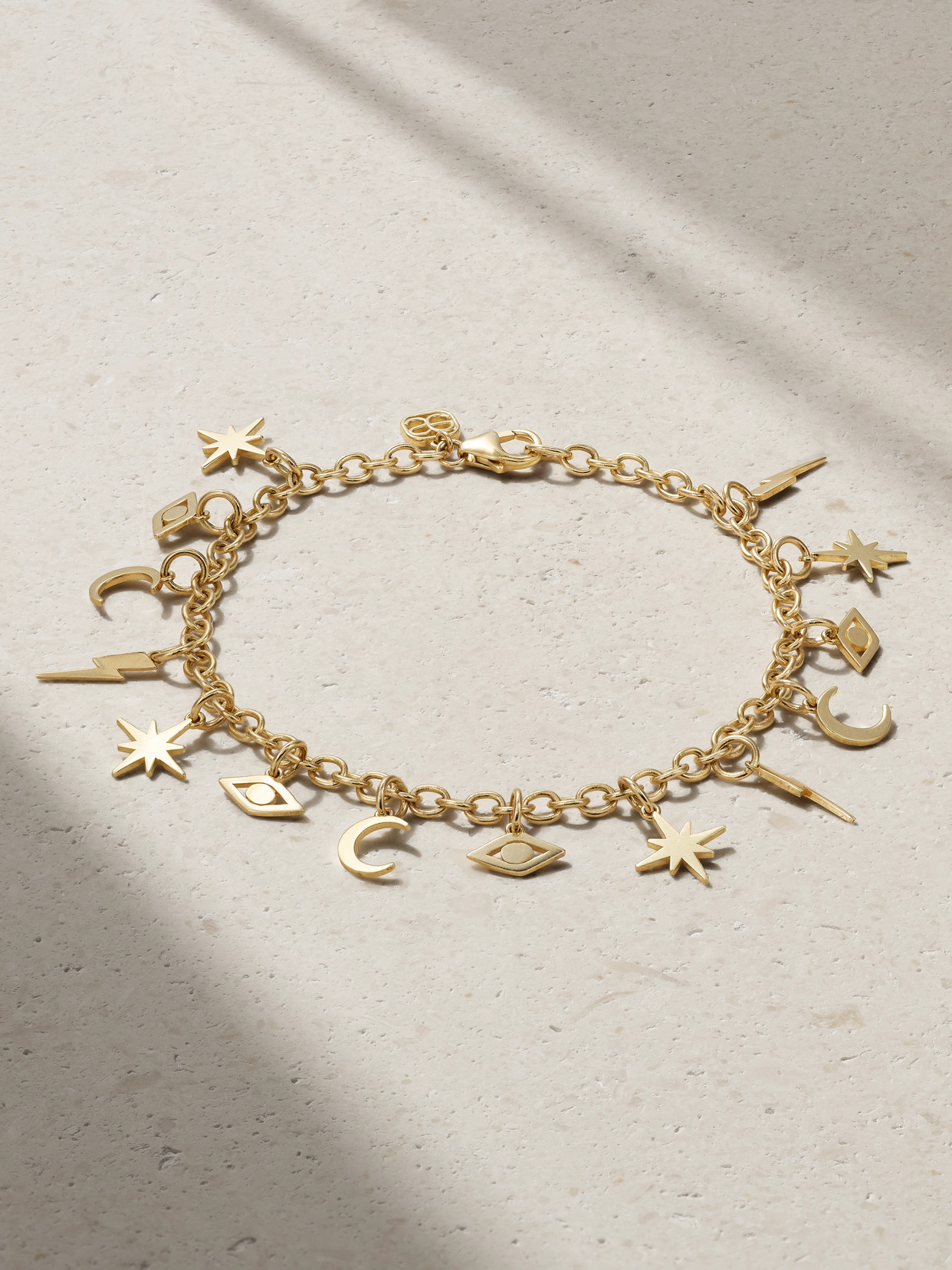 Sydney Evan Fringe 14-karat Gold Bracelet