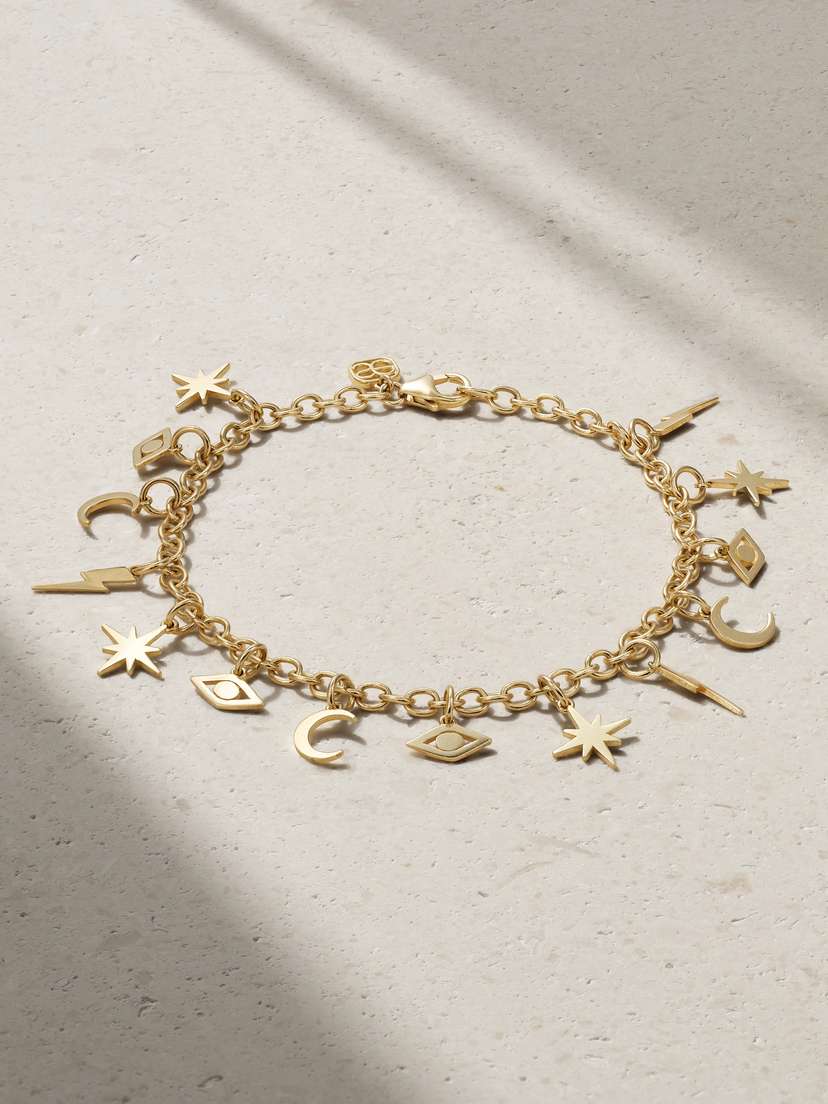 Sydney Evan Fringe 14-karat Gold Bracelet