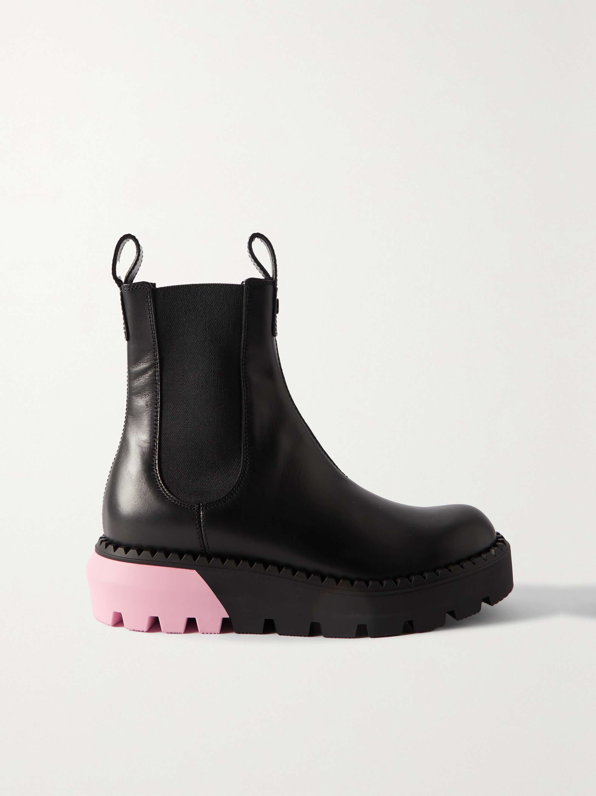 GUCCI Leather chelsea boots NET A PORTER
