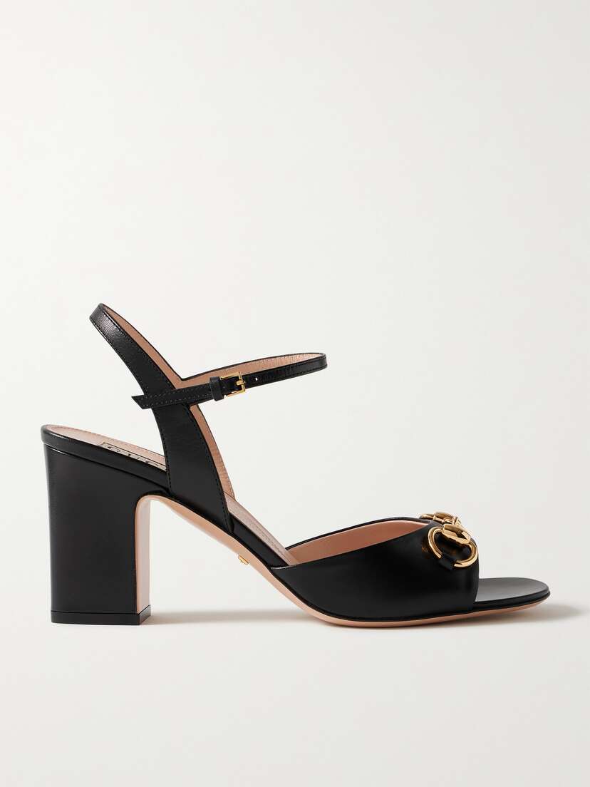 Gucci Lady Horsebit-detailed Leather Sandals