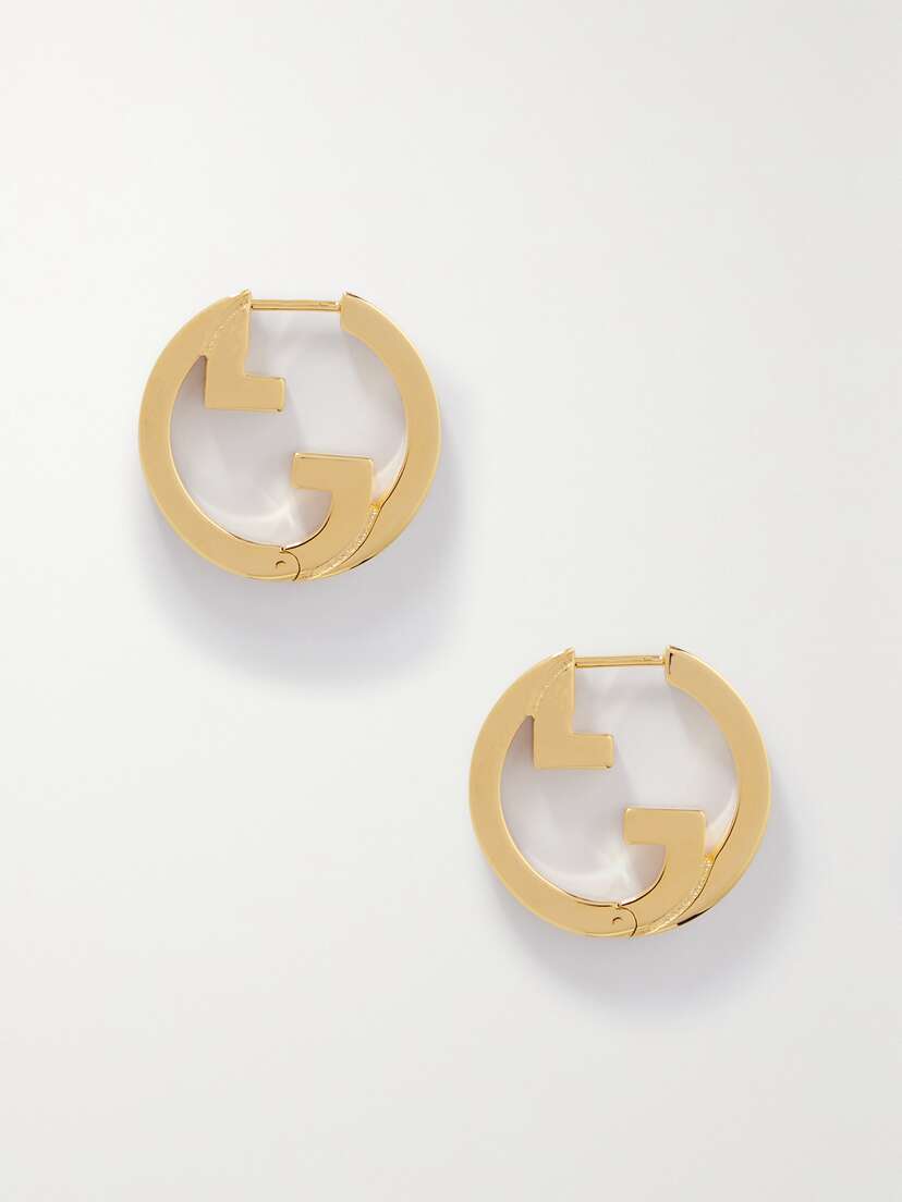 Gucci Blondie Gold-tone Earrings