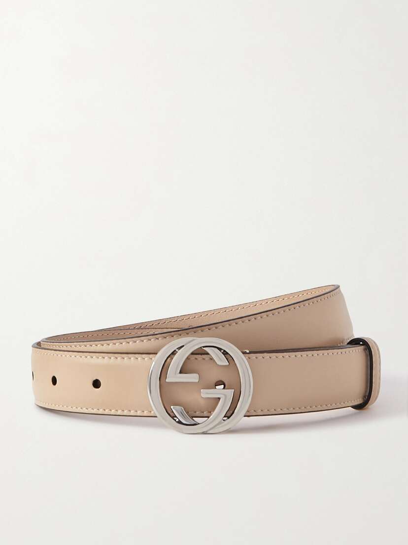 Gucci Interlocking G Leather Belt