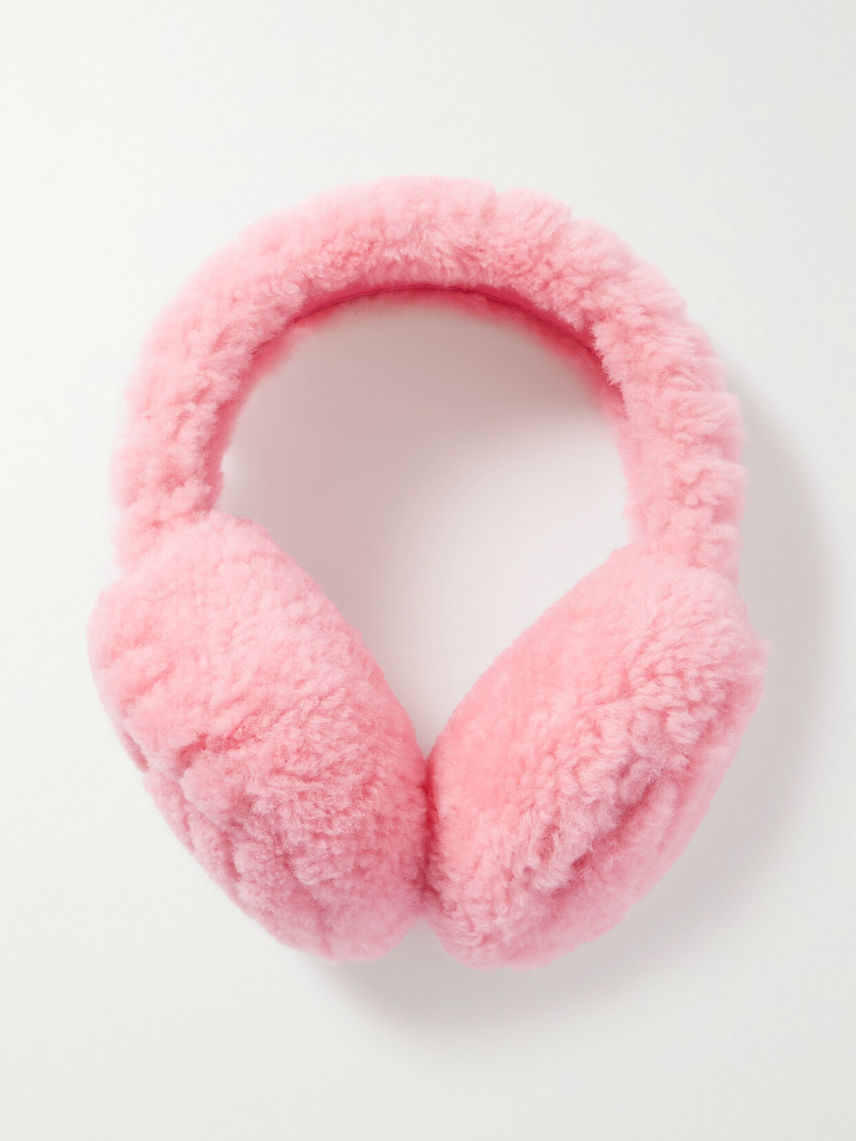 Gucci Lorella Embellished Shearling Earmuffs
