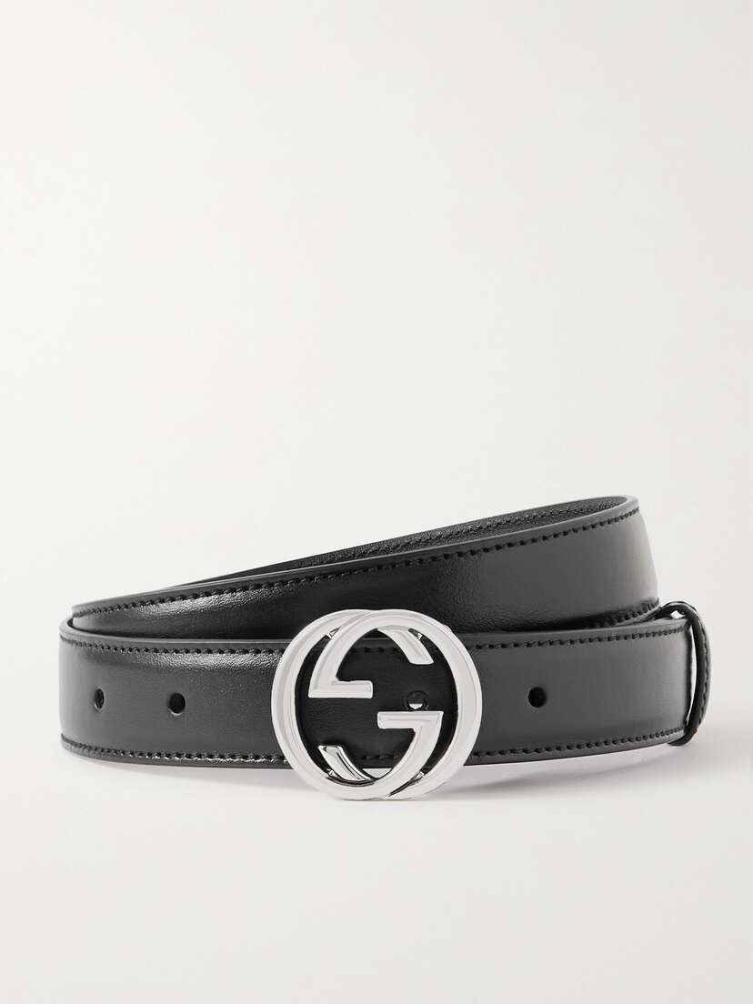 Gucci Interlocking G Leather Belt