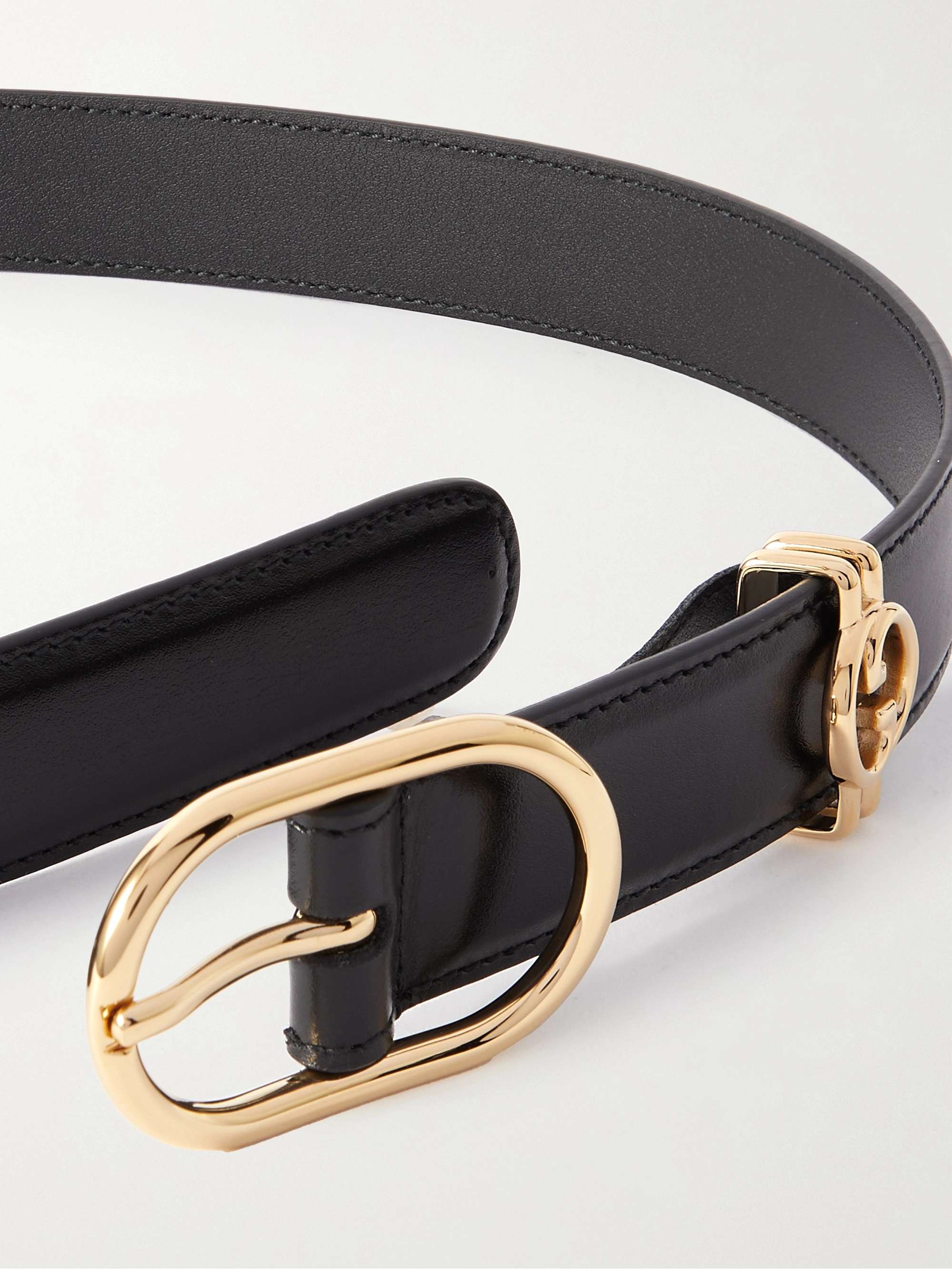 GUCCI Leather belt NETAPORTER