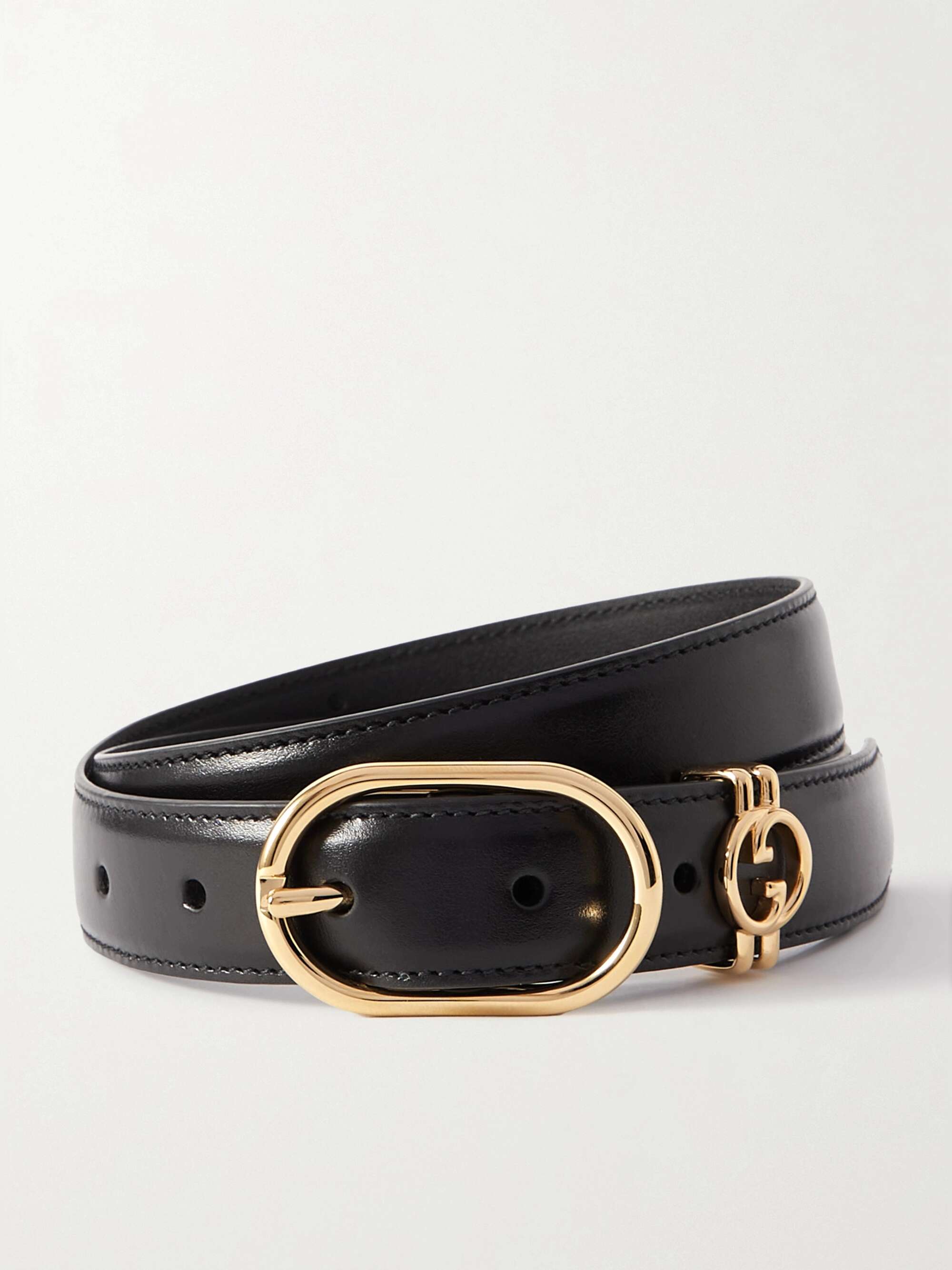 GUCCI Leather belt | NET-A-PORTER