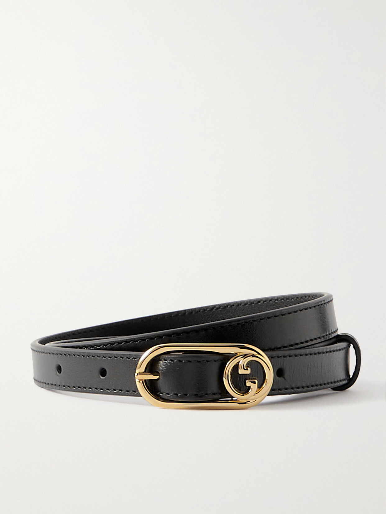 Gucci - Leather Belt - Black