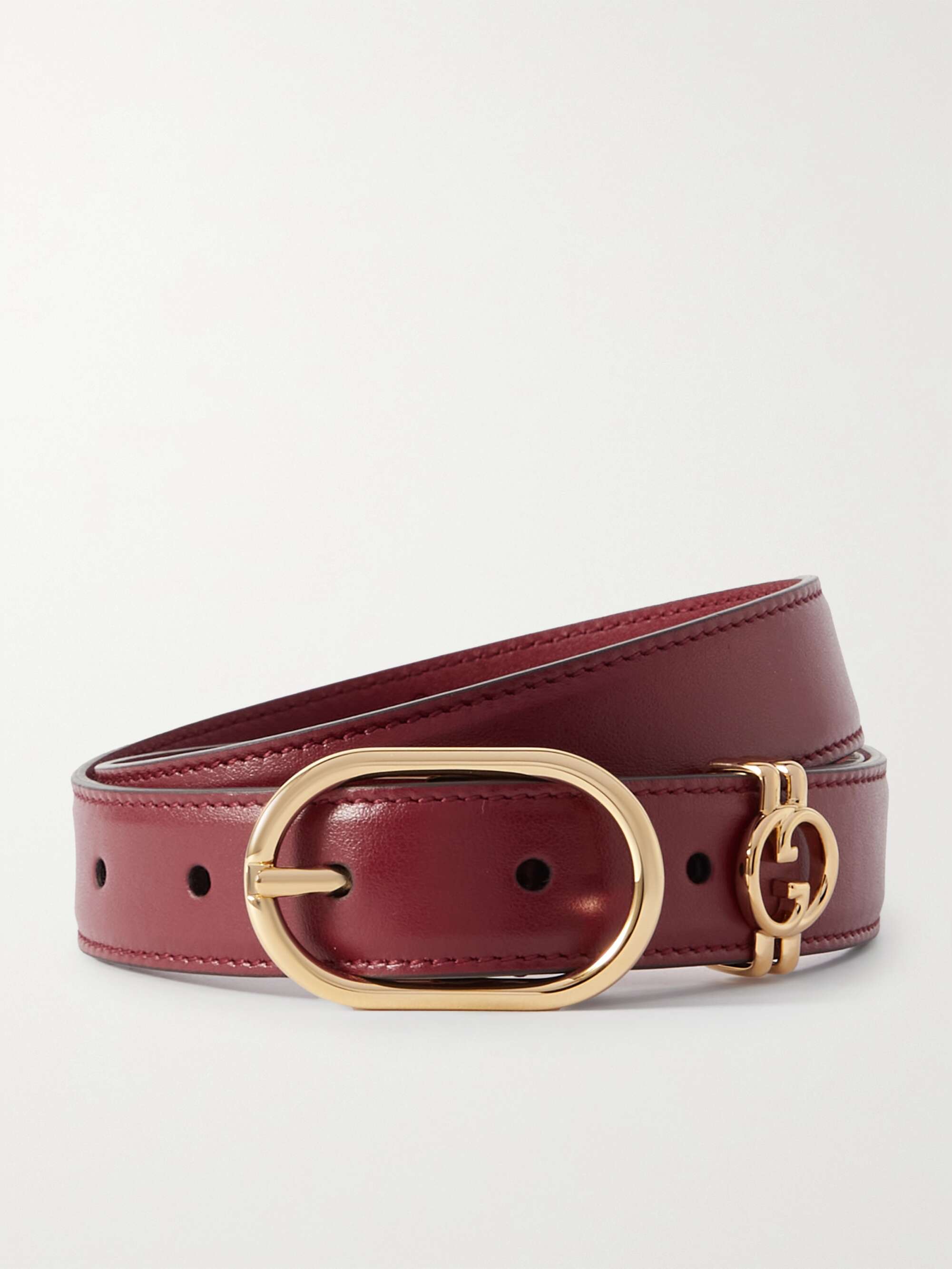 GUCCI Leather belt | NET-A-PORTER