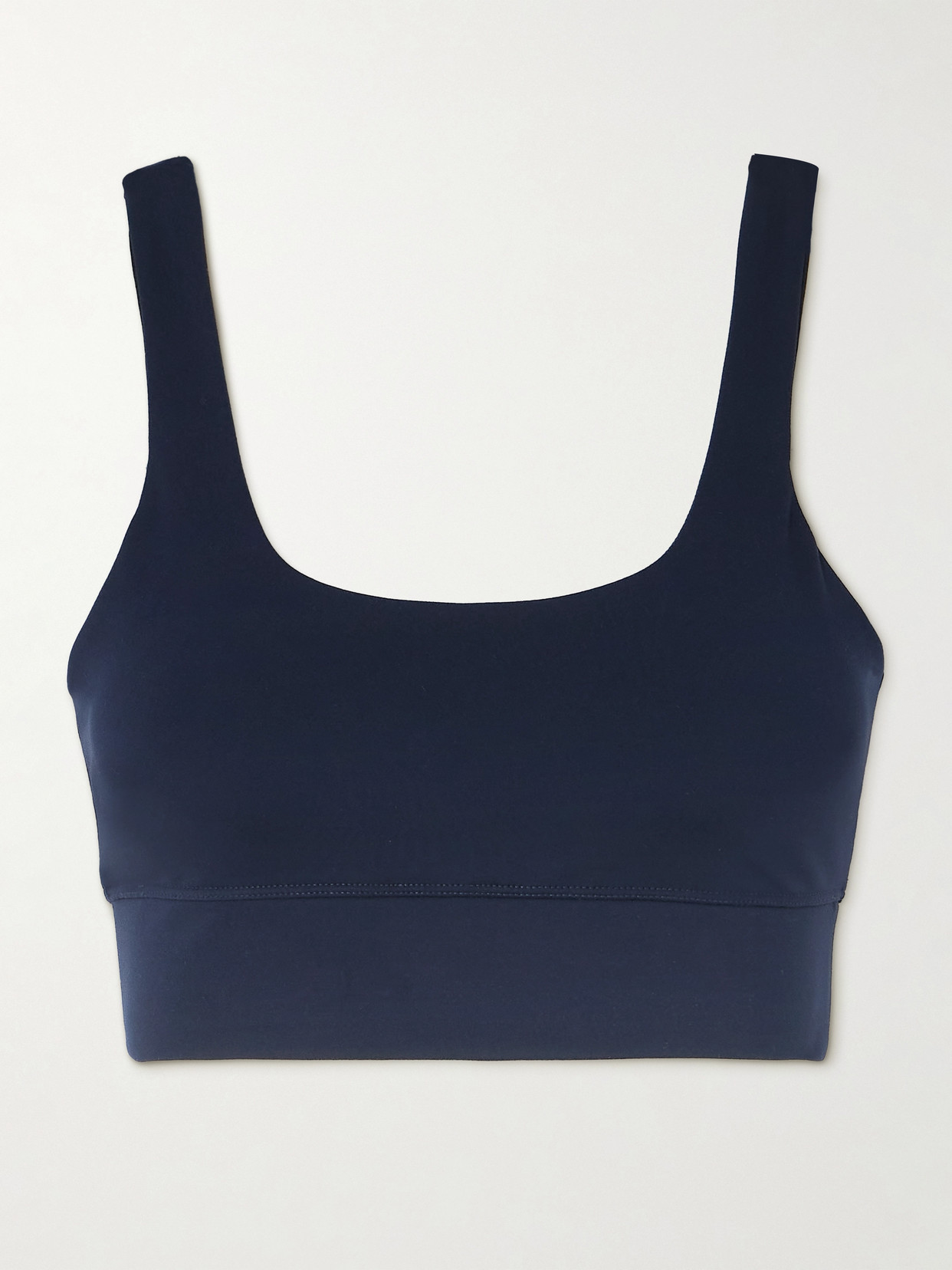 Shop Varley Cori Freesoft™️ Jersey Sports Bra In Blue