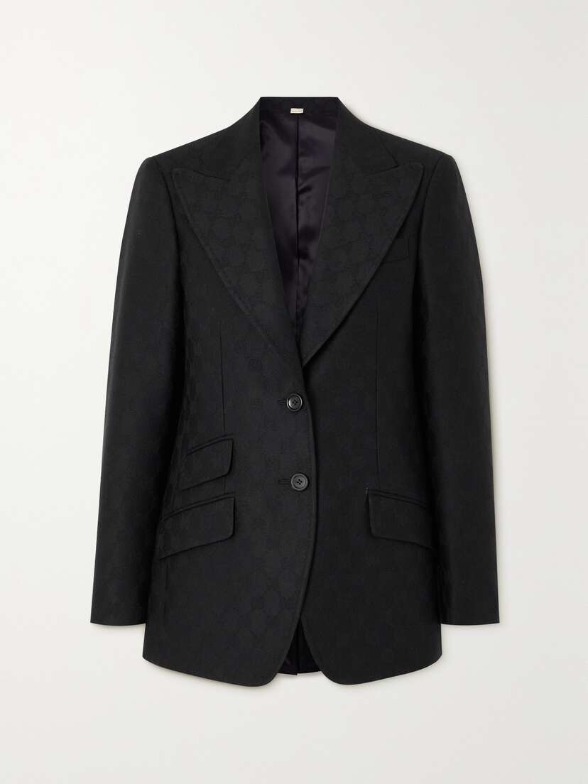Gucci Wool-jacquard Blazer