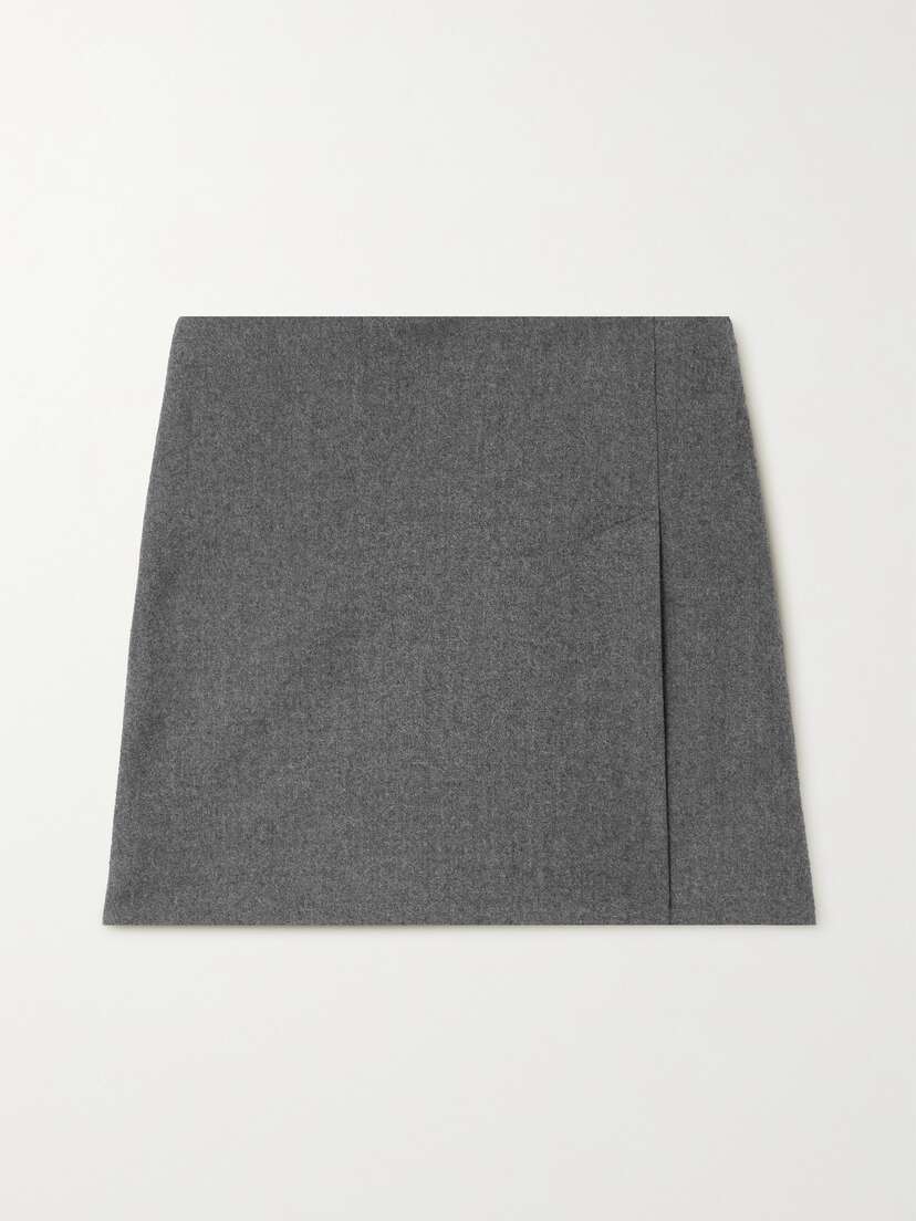 Gucci Wool-flannel Mini Skirt
