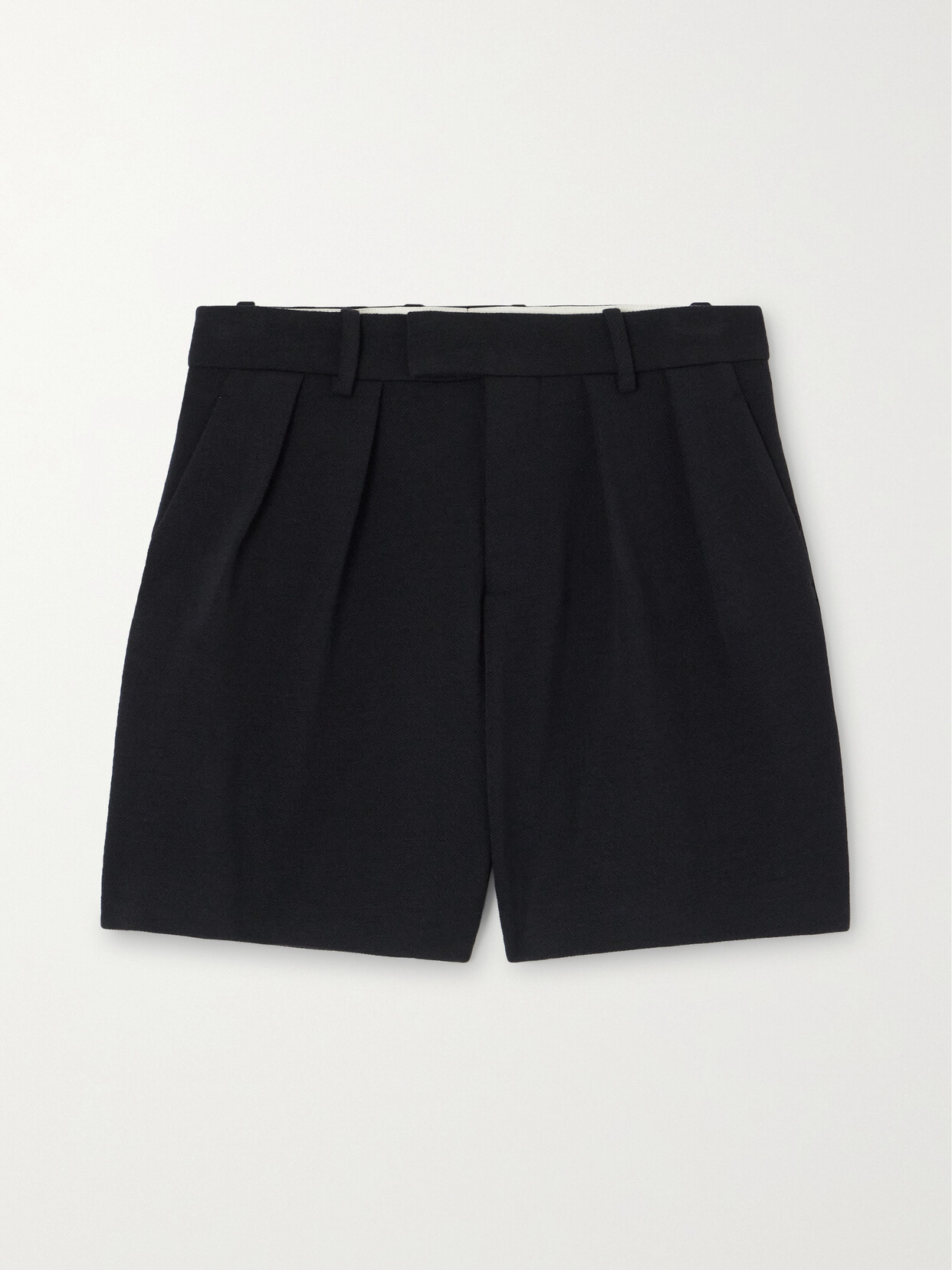 Gucci Pleated Wool Shorts