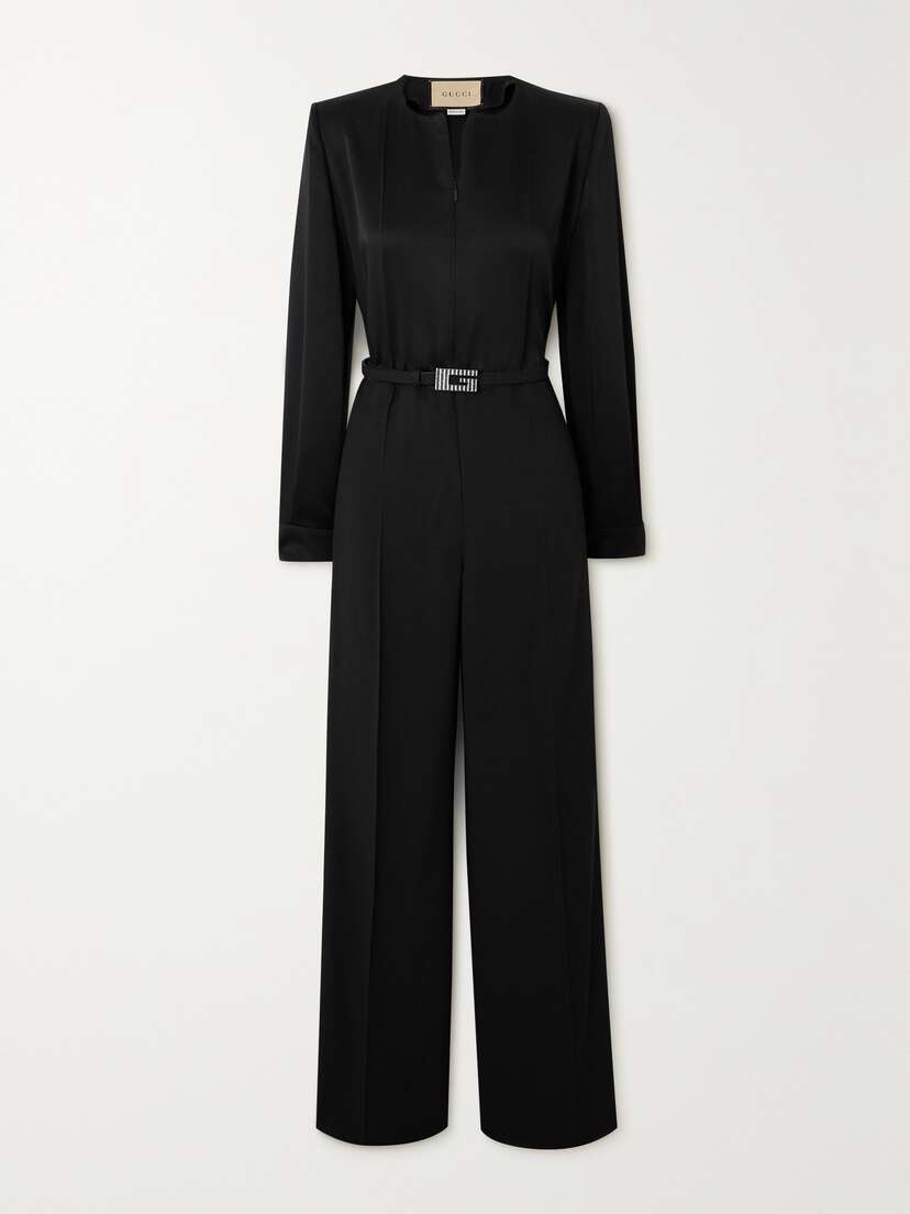 Gucci Satin Jumpsuit