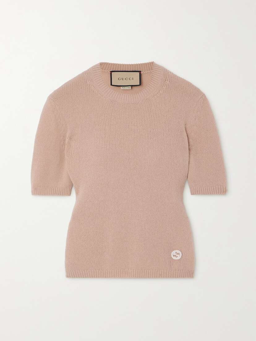 Gucci Embellished Cashmere Sweater