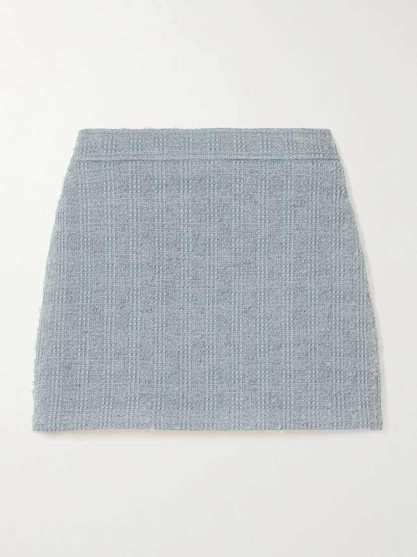 Gucci Wool-blend Tweed Mini Skirt