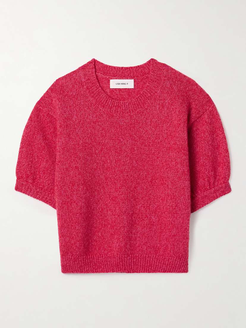 Lisa Yang Junie Cashmere And Silk-blend Sweater