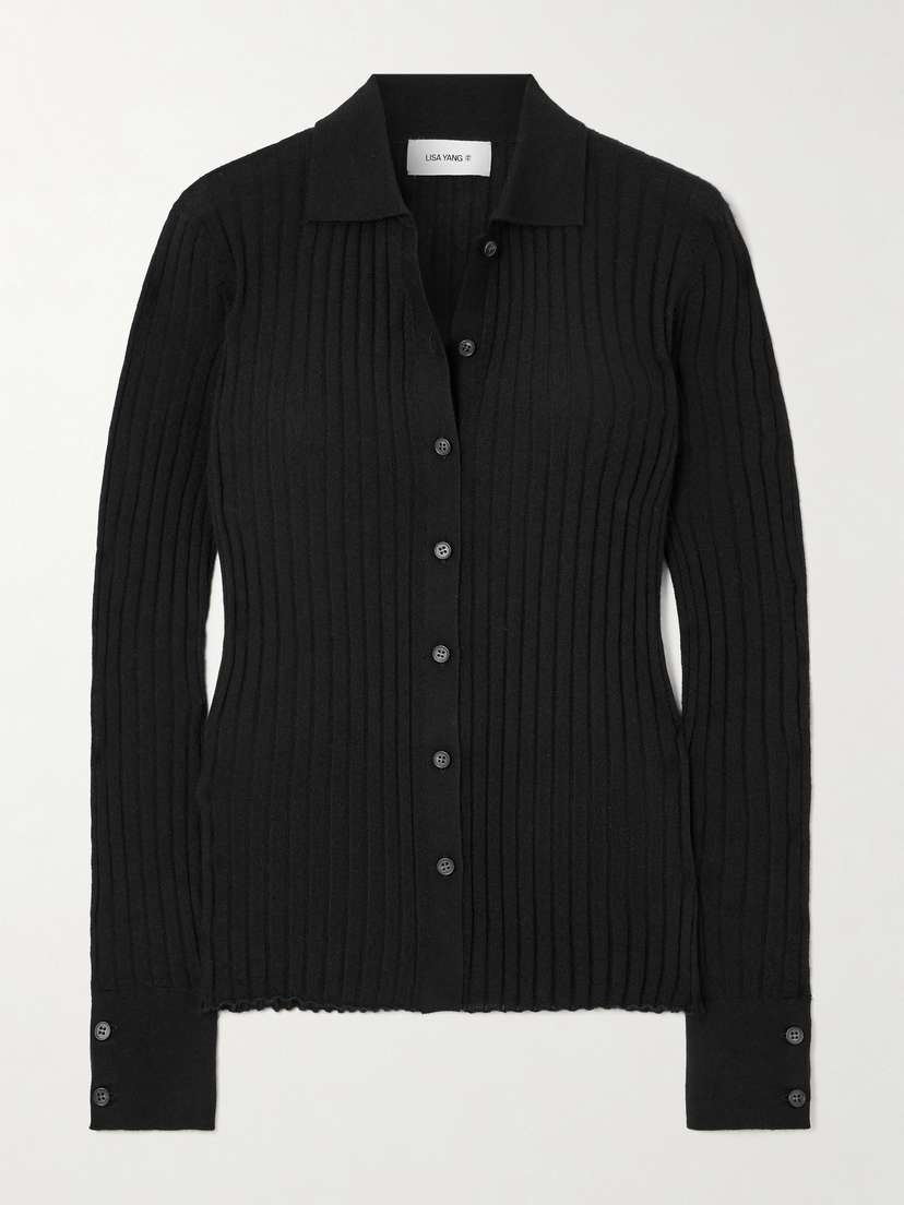 Lisa Yang Aria Ribbed Cashmere Sweater