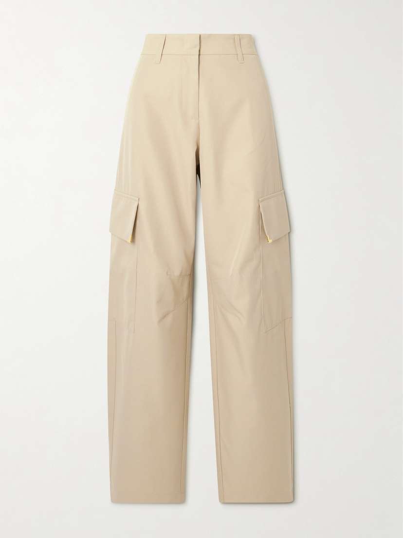 Palm Angels Embellished Twill Boyfriend Cargo Pants