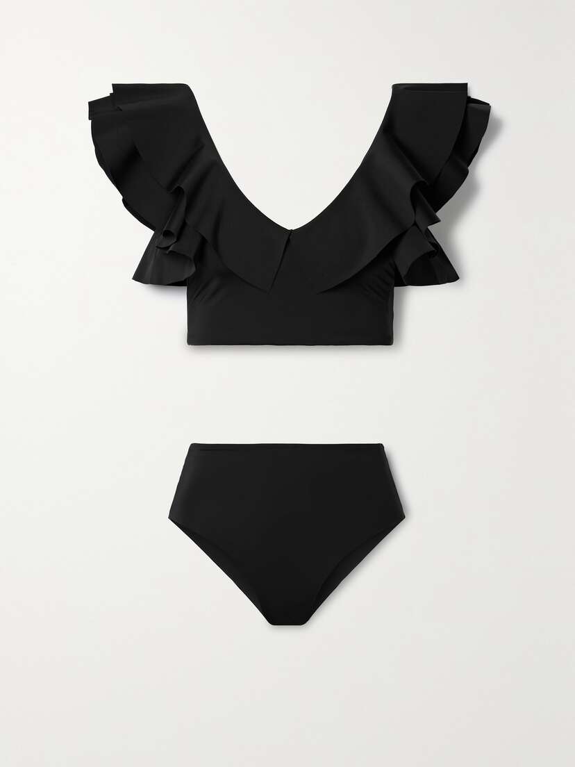 Maygel Coronel + Net Sustain Mila Ruffled Bikini