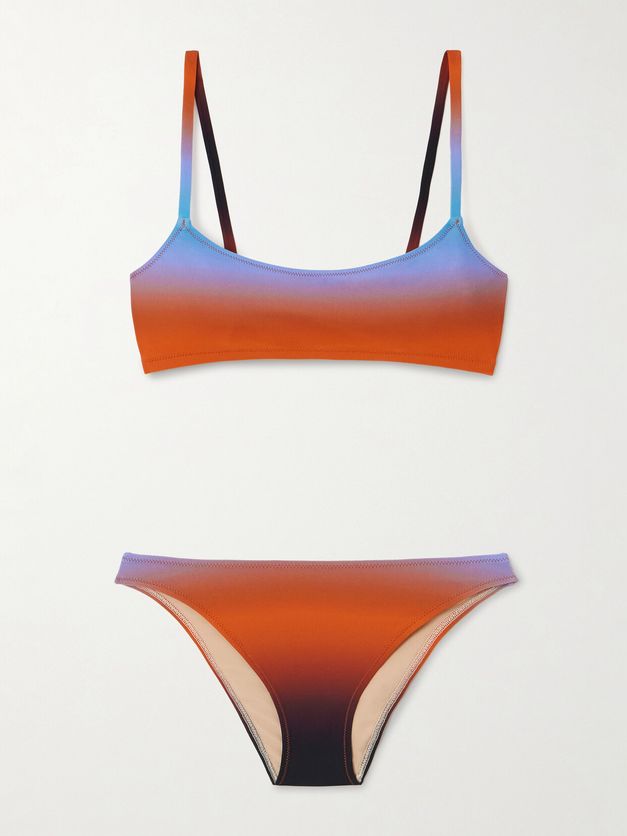 Lido + Net Sustain Undici Dégradé Bikini In Multi