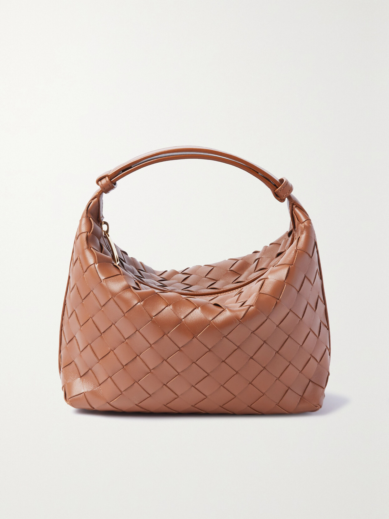 Bottega Veneta - Mini Wallace Intrecciato Leather Tote - Brown