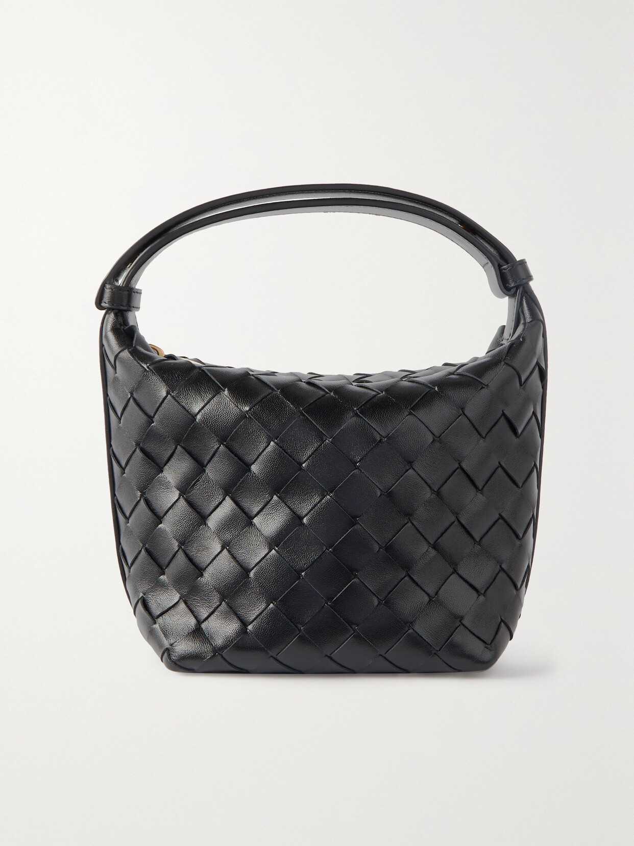 Bottega Veneta Wallace Intrecciato Mini Leather Tote