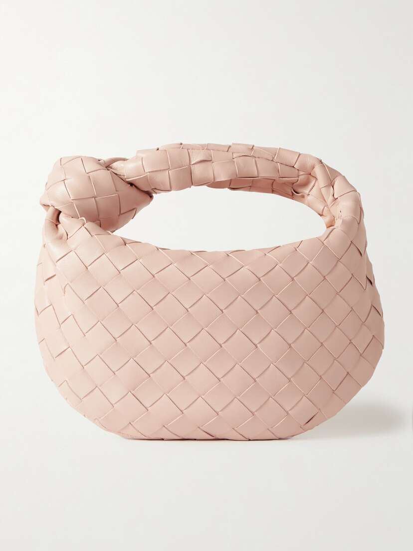 Bottega Veneta Jodie Mini Knotted Intrecciato Leather Tote