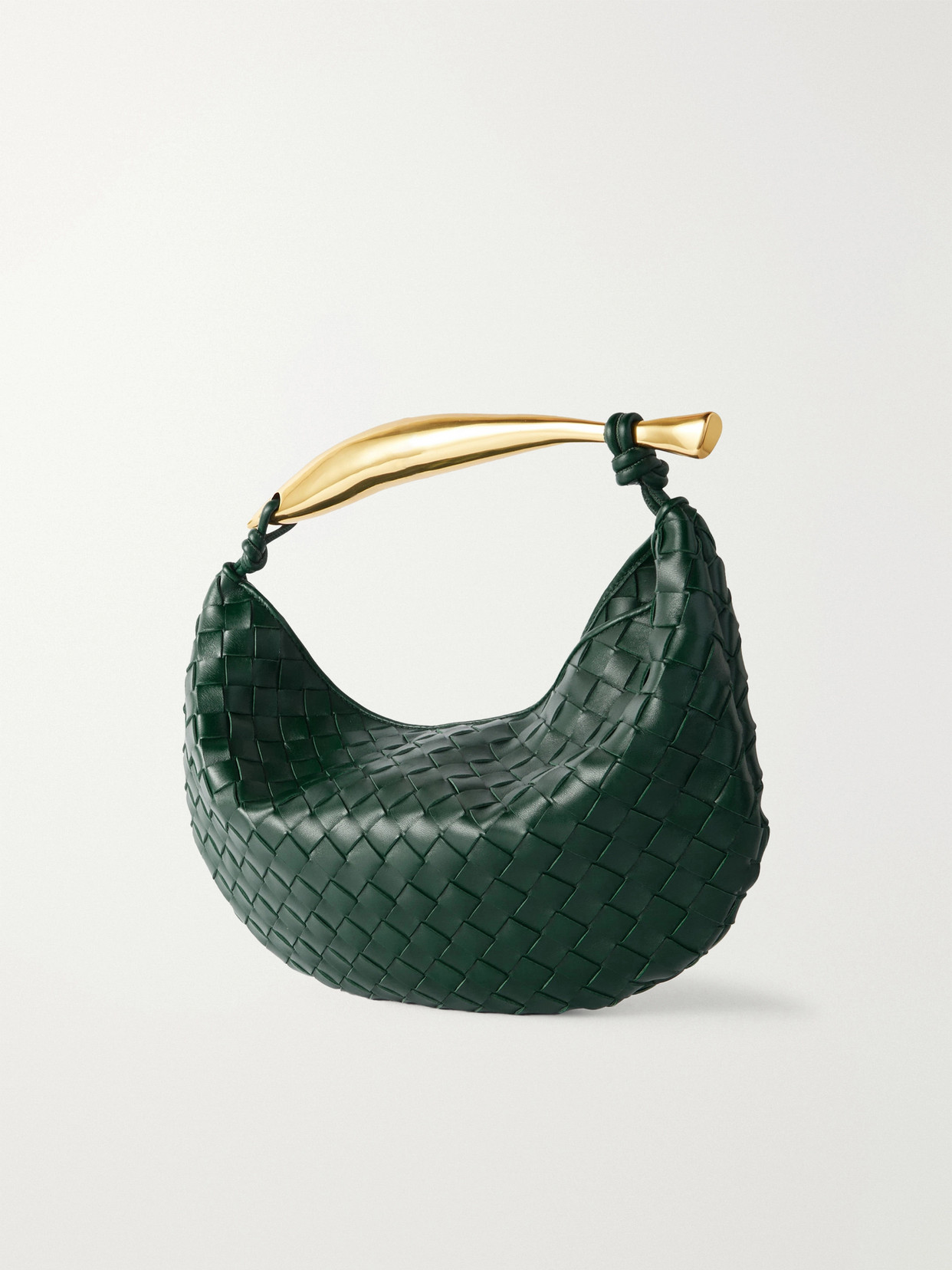 Sardine Small Intrecciato Leather Tote