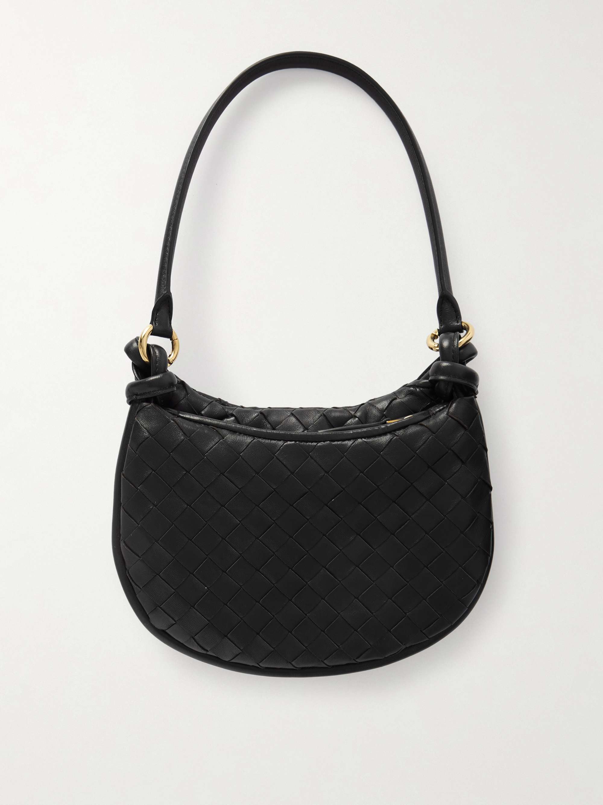 BOTTEGA Gemelli small intrecciato leather shoulder bag NETA