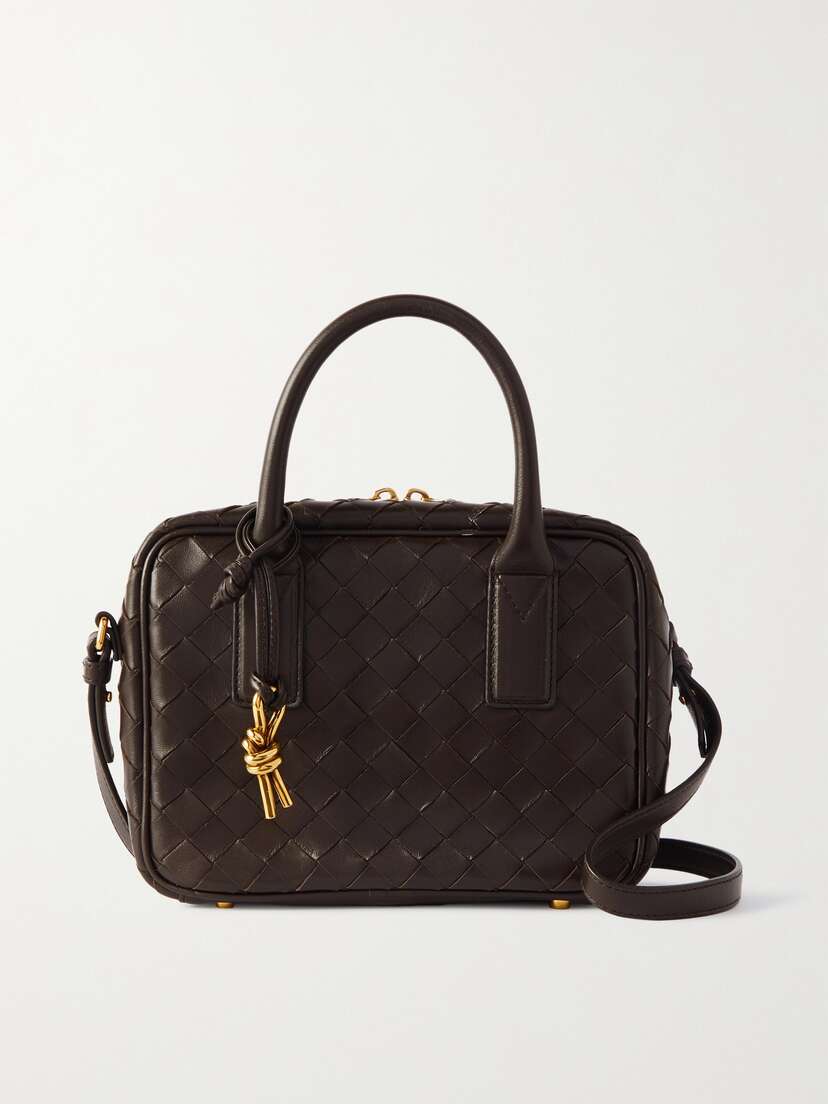 Bottega Veneta Getaway Small Intrecciato Leather Tote