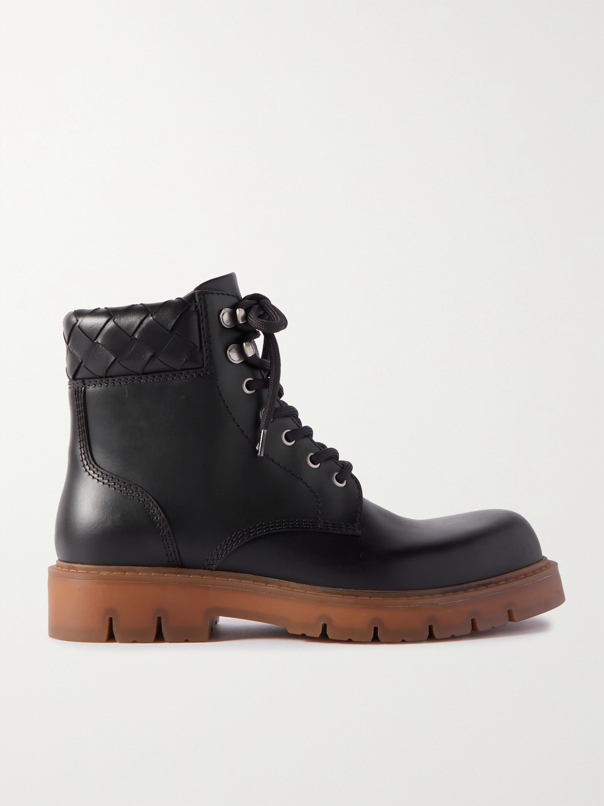 Bottega Veneta - Haddock leather ankle boots | Plush
